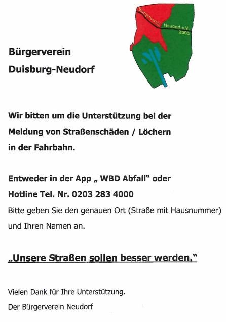 Stra&szlig;ensch&auml;den